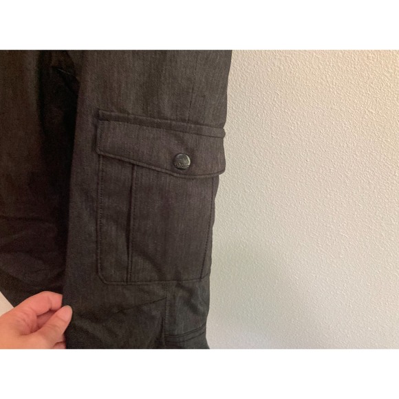 Aperture Technical Outerwear Waterproof Women Size Small Snow Pants Black Purple - Picture 2 of 14